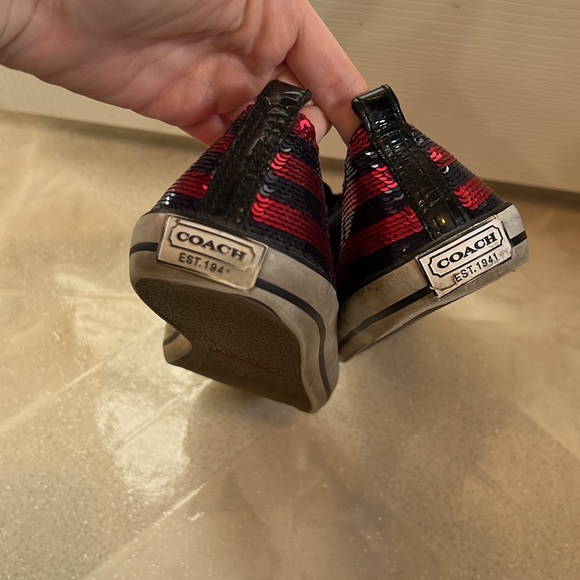 Coach Sequin Sneakers - Picture 4 of 4